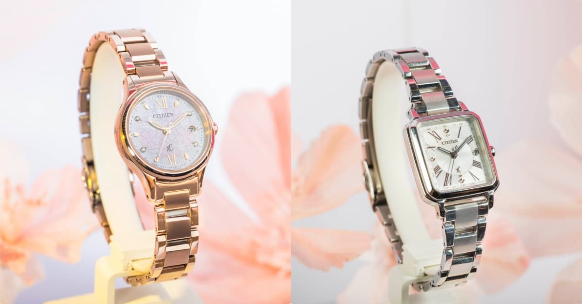 CITIZEN xC 七夕限定腕錶與櫻花,2026 七夕心動配件